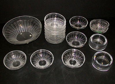 Lot 428 - Group of Baccarat Colorless Glass Bowls...