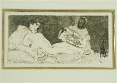 Lot 294 - Edouard Manet OLYMPIA (GUERIN 39; HARRIS 53)...