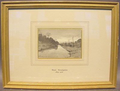 Lot 52 - Henri Joseph Harpignies French, 1819-1916...