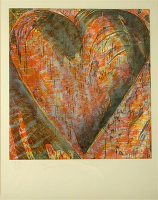 Lot 200 - Jim Dine THE HEART OF BAM (C. 109) Color...