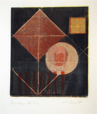 Lot 196 - Michael David DOPPELGANGER 1-IV Color woodcuts,...