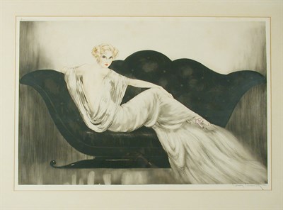 Lot 257 - Louis Icart THE SOFA (H./C./I.467)...