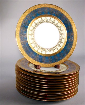 Lot 718 - Set of Twelve Hutschenreuther Porcelain...