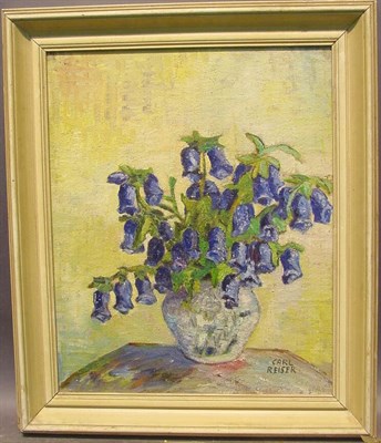 Lot 177 - Carl Reiser German, 1877-1950 FLORAL STILL...