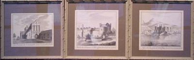 Lot 63 - French School Late 18th century VUE DU CHATEAU...
