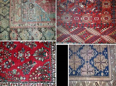 Lot 765 - Tekke Rug West Turkestan, circa 1900 Three...