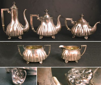 Lot 567 - American Sterling Silver Tea and Coffee...