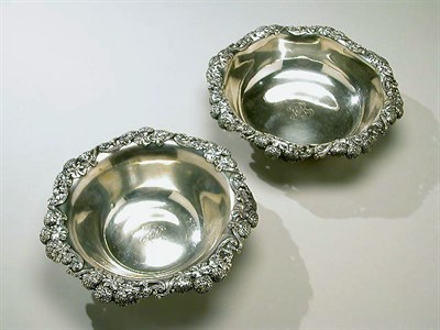 Lot 513 - Two Tiffany & Co. Sterling Silver Bowls Each...