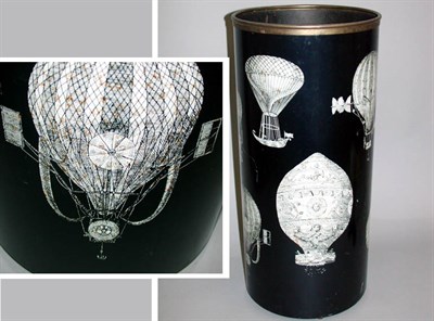 Lot 89 - Piero Fornasetti Umbrella Stand Decorated with...