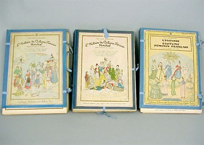 Lot 485 - Three Costume History Volumes Paul Louis de...