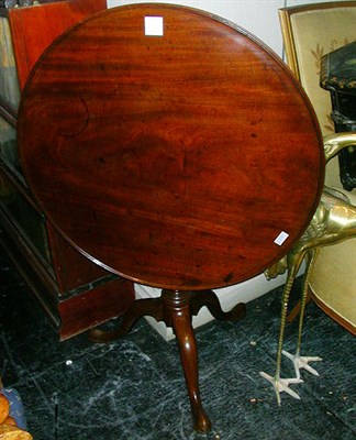 Lot 253 - George III Mahogany Tip-Top Table
