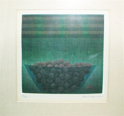 Lot 231 - Yozo Hamaguchi BLUE GLASS (M. GALLERY 51)...