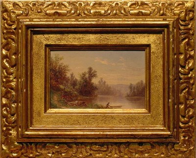 Lot 10 - David Johnson 1827-1908 ON THE ESOPUS...