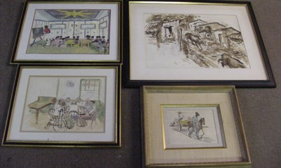 Lot 62 - Howard Baer American, b.1907 (i) POKER GAME...