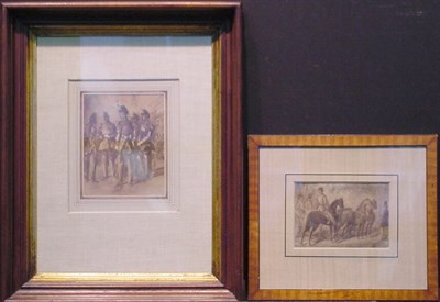 Lot 32 - Constantin Guys French, 1802-1892 GROUP OF...