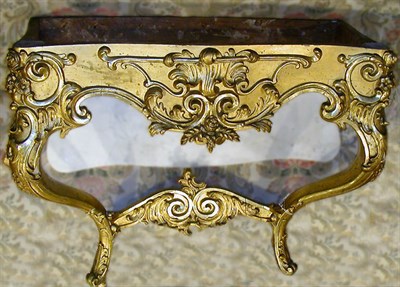 Lot 375 - Continental Rococo Style Gilt-Wood Console...