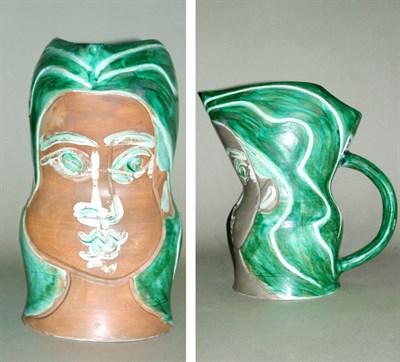 Lot 329 - Pablo Picasso WOMAN'S FACE (A.R. 192) Painted,...