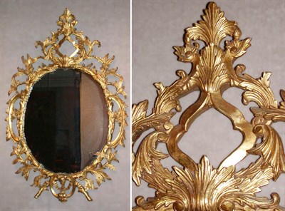 Lot 320 - George III Style Gilt-Wood Mirror