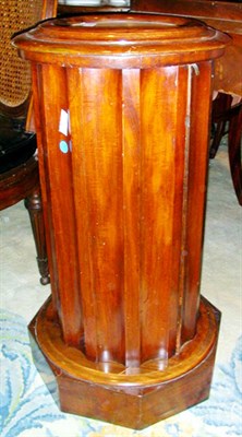 Lot 188 - Pair of Victorian Marble Inset Mahogany Pot...