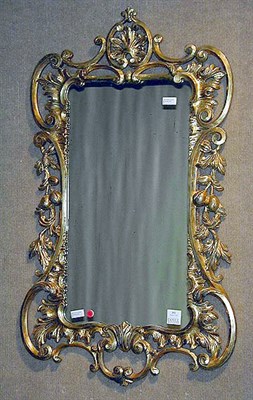 Lot 252 - George III Style Gilt Wood Mirror