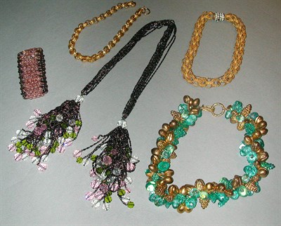 Lot 372 - Group of Unique Jewelry Comprising four...