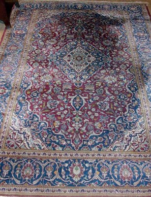 Lot 620 - Kashan Rug Central Iran, mid 20th century The...