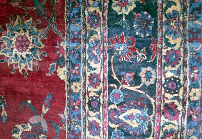 Lot 628 - Kirman Carpet Southeast Persia, first quarter...