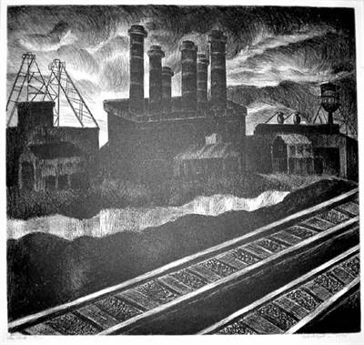Lot 237 - Riva Helfond THE PLANT; LANSFORD, PA; #6 SHAFT;...