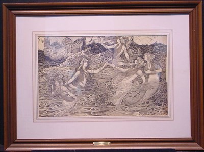 Lot 32 - Louis John Rhead American, 1857-1926 SCENE...