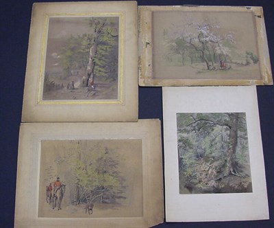 Lot 49 - Attributed to Johann Wilhelm Schirmer WOODLAND...