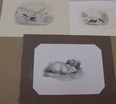 Lot 13 - B. Jenning 19th Century THE FOX AND THE DUCK,...
