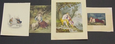 Lot 25 - Continental School 19th Century SHEPHERDESS...