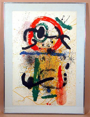Lot 311 - Joan Miró PIERROT LE FOU (M. 392) Color...