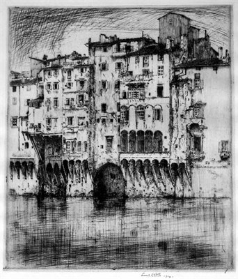 Lot 350 - Ernest D. Roth FIESOLE, FROM SAN FRANSCESCO;...