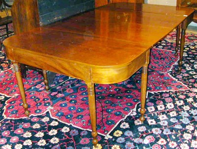 Lot 214 - Late Federal Cherry Two-Part Drop-Leaf Dining...