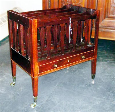 Lot 135 - Federal Inlaid Mahogany Canterbury 19th...