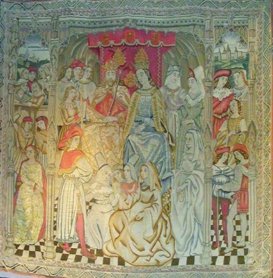Lot 757 - Aubusson Tapestry France, first half of the...