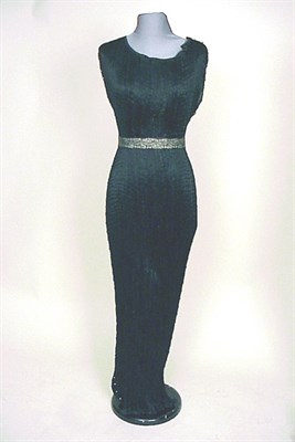 Lot 48 - Fortuny Black Delphos Dress Italian, 1930s...