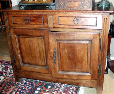 Lot 259 - Provincial Louis XVI Walnut Buffet