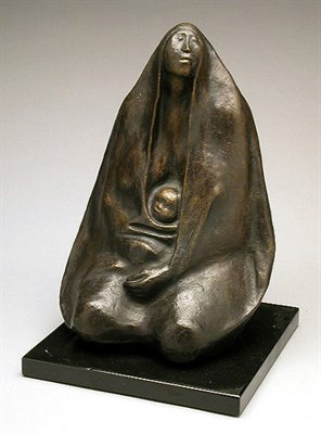 Lot 17 - Francisco Zuniga Mexican, 1913-1998 MATERNIDAD...