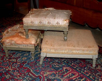 Lot 518 - Group of Three Louis XVI Style Painted and...