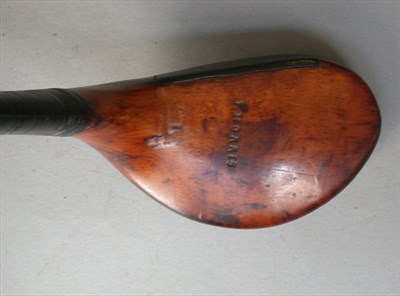 Lot 479 - A T. Morris golden beech headed driver with...