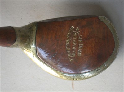 Lot 480 - A Willie Dunn alloy headed driver with...