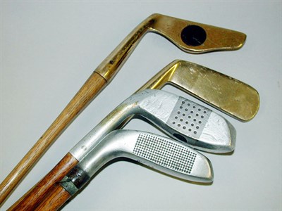 Lot 446 - A McGregor brass "Accurate" topspin...