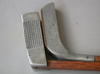 Lot 454 - A Victor East "Practical Putter", the stamped...