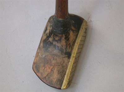 Lot 452 - A Travers type centre shafted persimmon head...