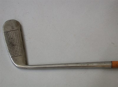 Lot 456 - A Wilson "Okay" giraffe necked putter 7", with...