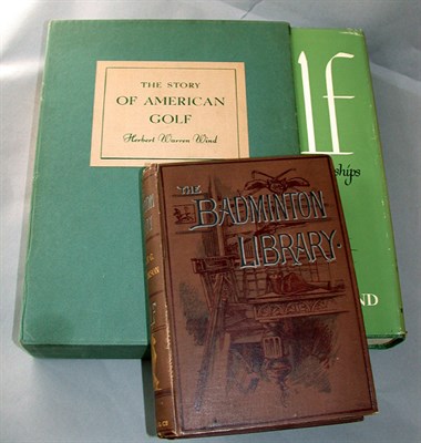 Lot 533 - HUTCHINSON H. G.: Golf, The Badminton Library,...
