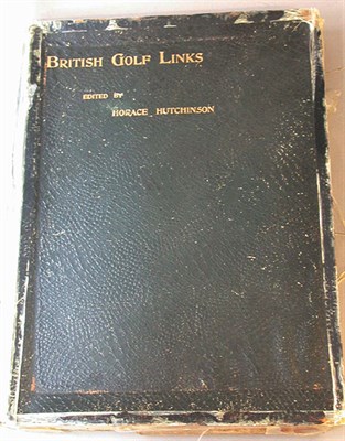 Lot 542 - HUTCINSON H. G.: British Golf Links, large...