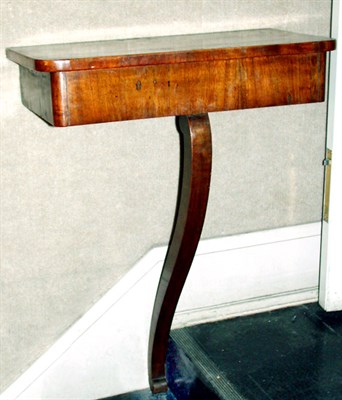 Lot 297 - Empire Style Walnut Console